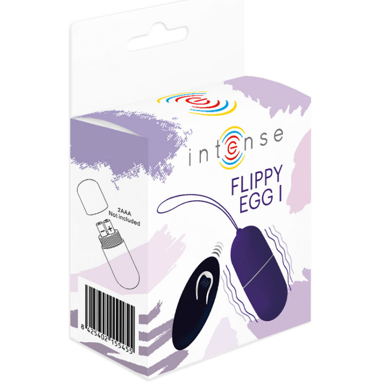INTENSE - FLIPPY I VIBRATING OGG COM CONTROLE REMOTO ROXO - Imagem 5