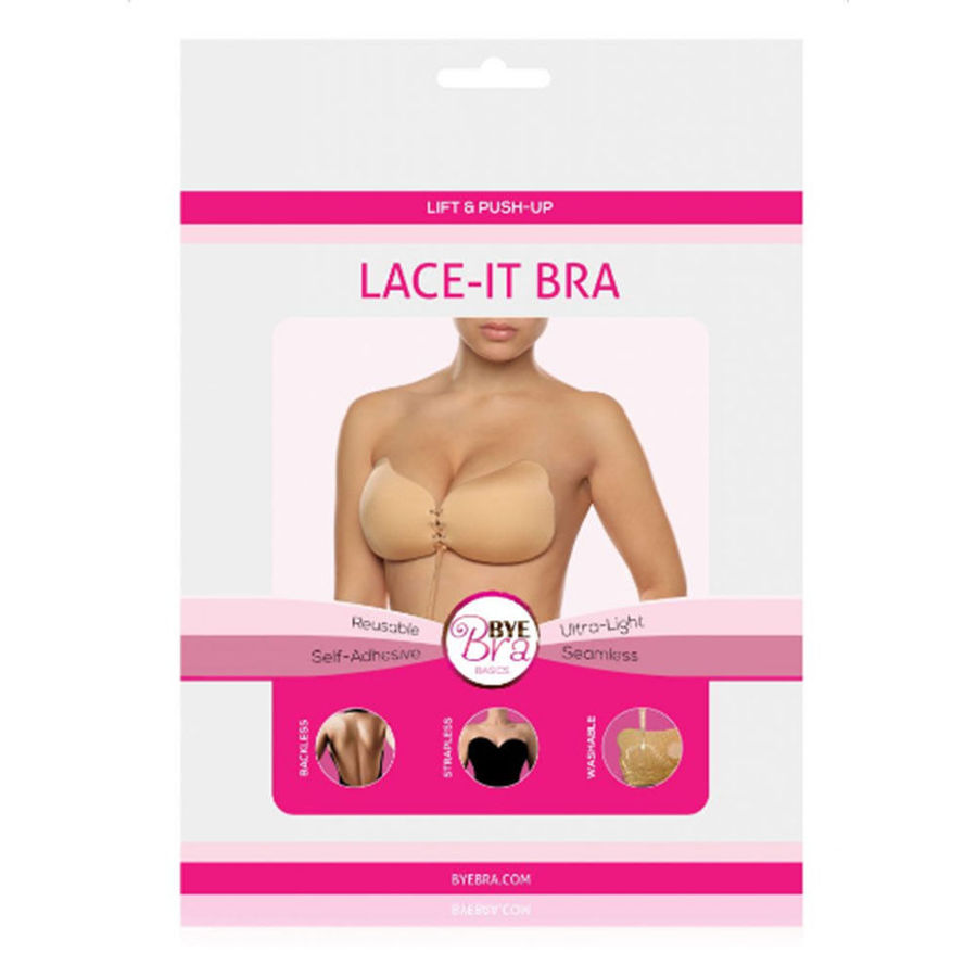 BYE-BRA - LACE-IT APRIMORAMENTO PUSH-UP PRETO COPO B - Imagem 2