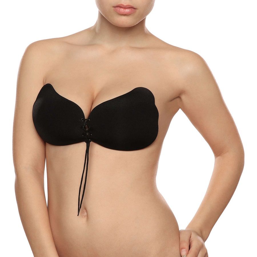 BYE-BRA - LACE-IT APRIMORAMENTO PUSH-UP PRETO COPO B - Imagem 3