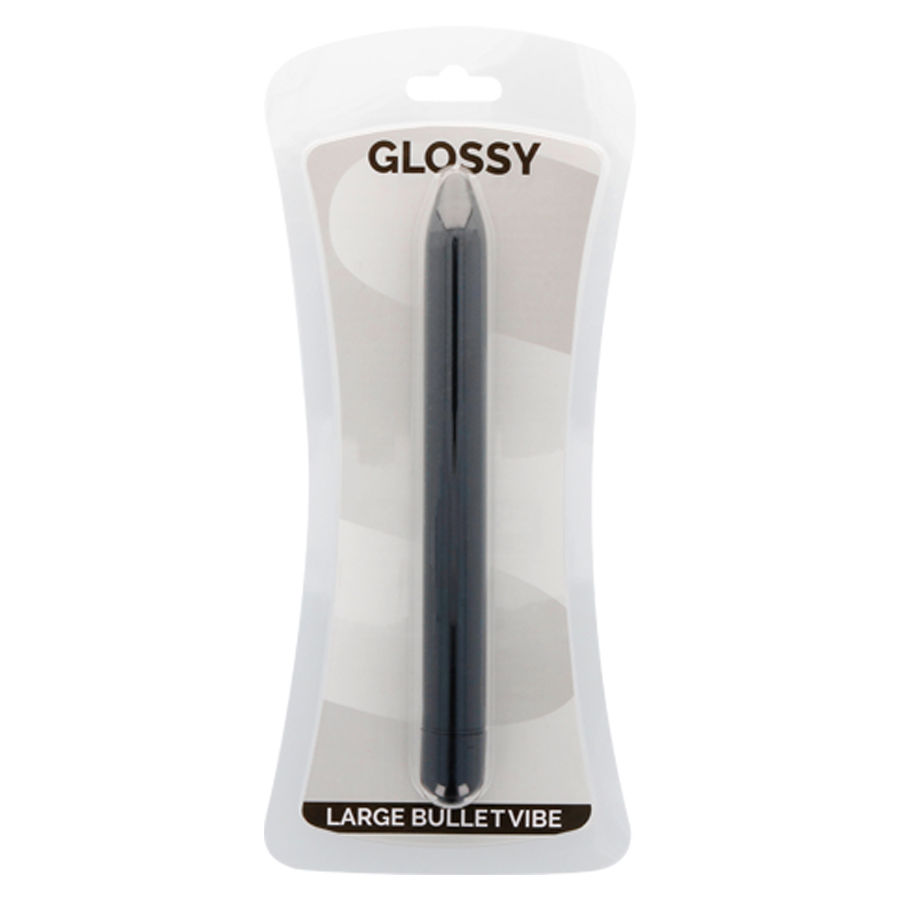 GLOSSY - VIBRADOR SLIM PRETO - Imagem 3