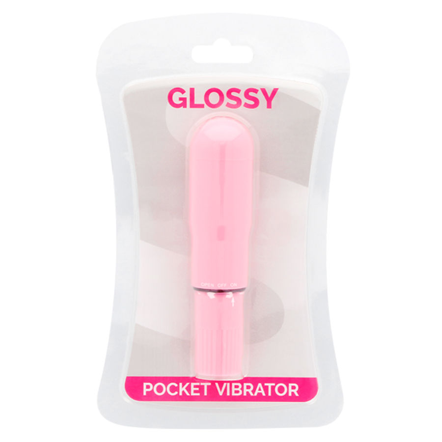 GLOSSY - VIBRADOR DE BOLSO ROSA - Imagem 3