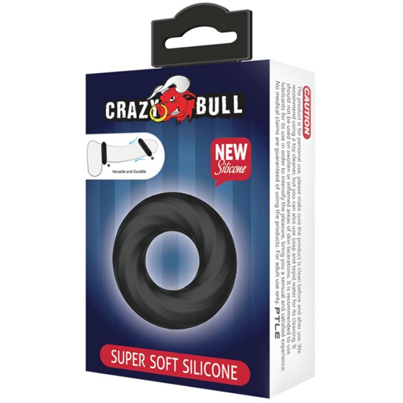 CRAZY BULL - ANEL DE SILICONE SUPER MACIO - Imagem 4