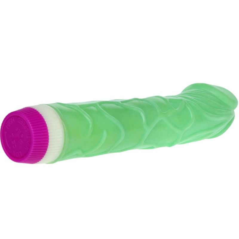 BAILE - VIBRADOR WAVES OF PLEASURE 23 CM VERDE - Imagem 2