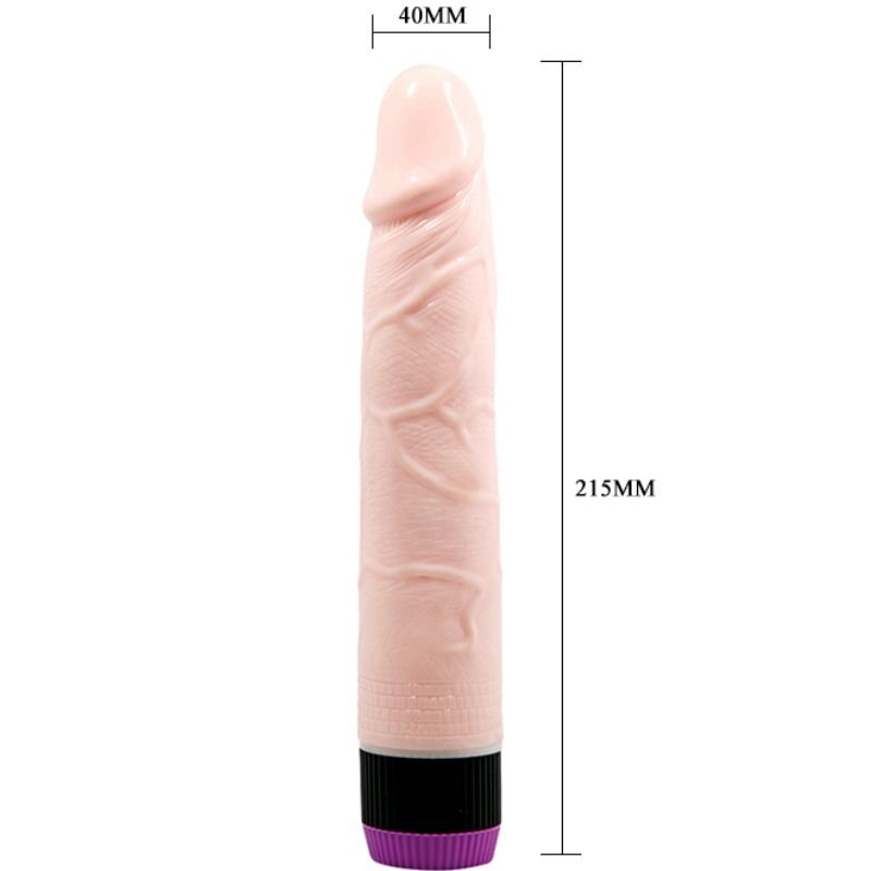 BAILE - VIBRADOR REALÍSTICO ADOUR CLUB 21.5 CM - Imagem 2
