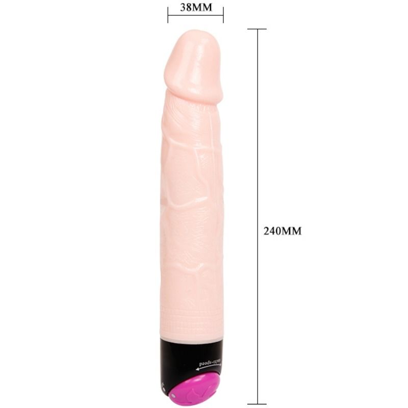 BAILE - VIBRAO E ROTAO SEXUAL COLORIDA 24 CM - Imagem 3