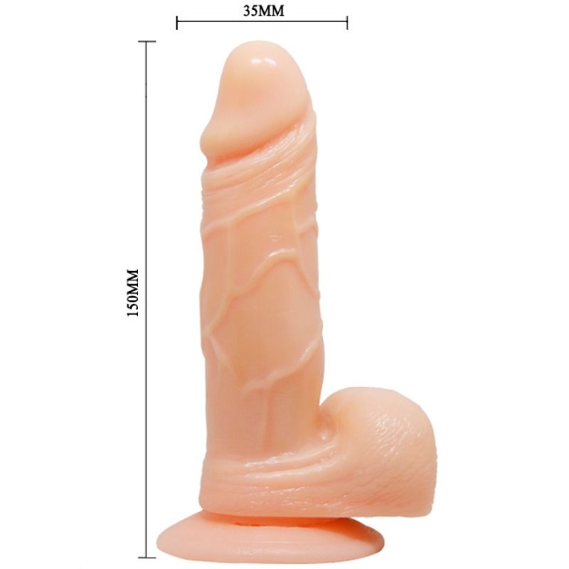 BAILE - PRIME REALISTA DONG VIBRADOR REALISTA NATURAL - Imagem 4