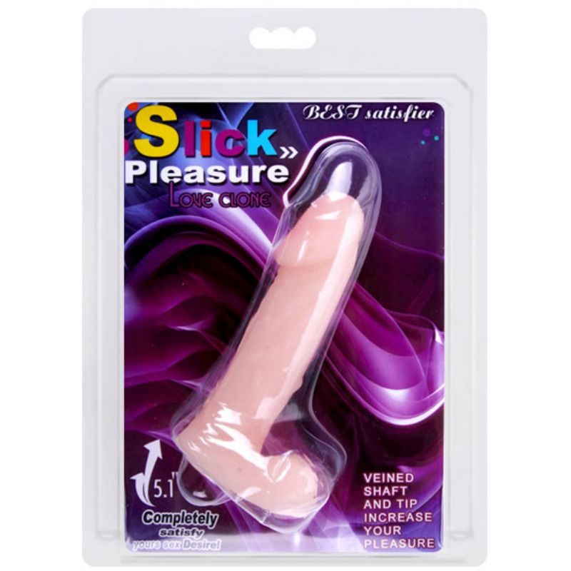 BAILE - VIBRADOR REALISTA DE PRAZER SLICK - Imagem 5