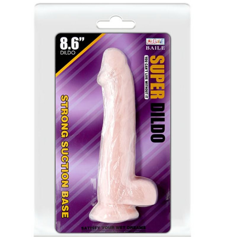 BAILE - DILDO SUPER REALÍSTICO 22 CM - Imagem 5