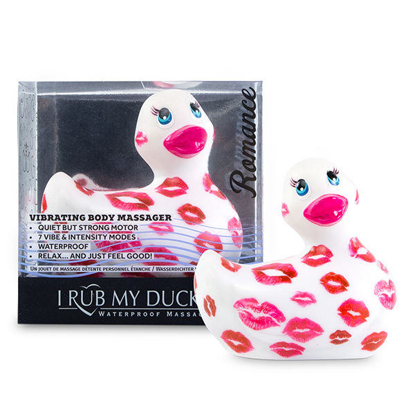 BIG TEASE TOYS - I RUB MY DUCKIE 2.0 ROMANCE (BRANCO E ROSA) - Imagem 2