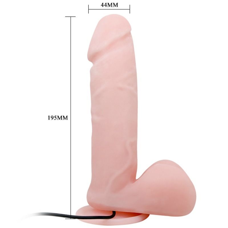 BAILE - OLIVER DILDO REALÍSTICO COM VIBRAO - Imagem 5
