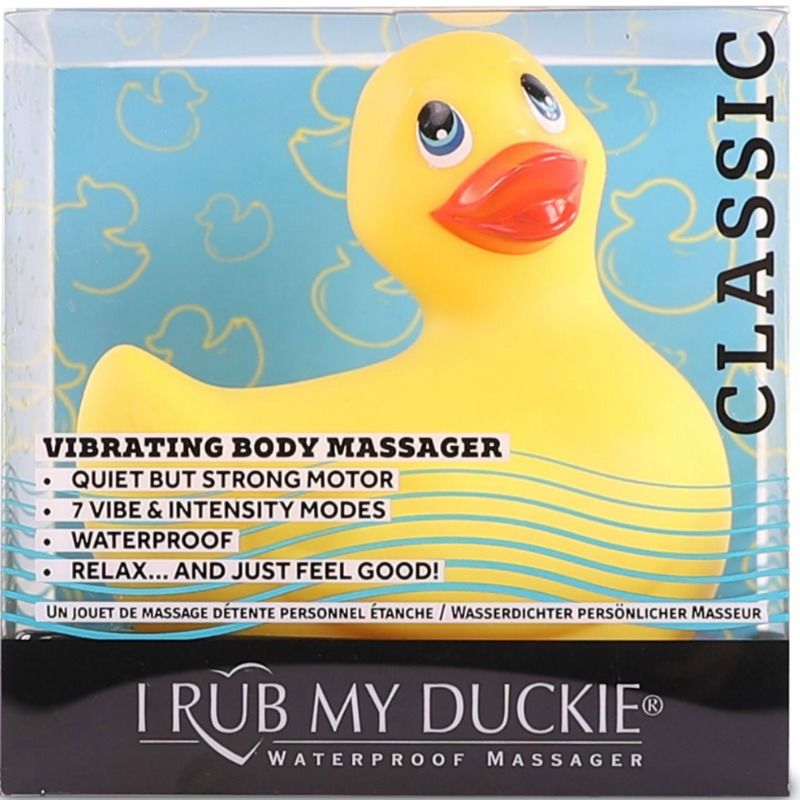 BIG TEASE TOYS - I RUB MEU PATO CLÁSSICO PATO VIBRANTE AMARELO - Imagem 3