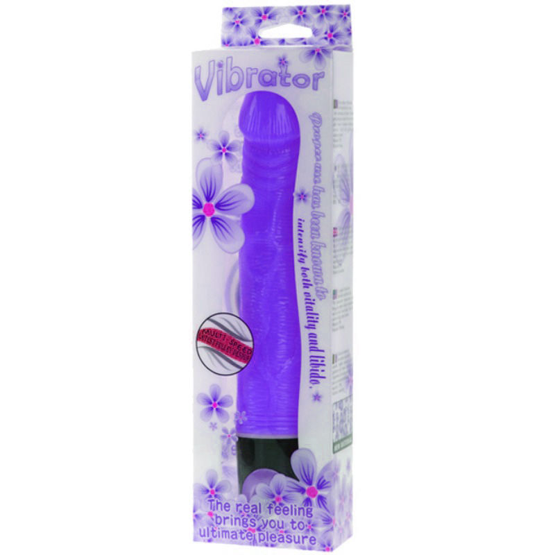BAILE - VIBRADOR DE MULTIVELOCIDADE 21.5 CM ROXO - Imagem 2