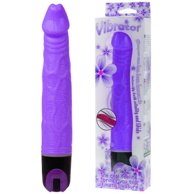 BAILE - VIBRADOR DE MULTIVELOCIDADE 21.5 CM ROXO - Imagem 3