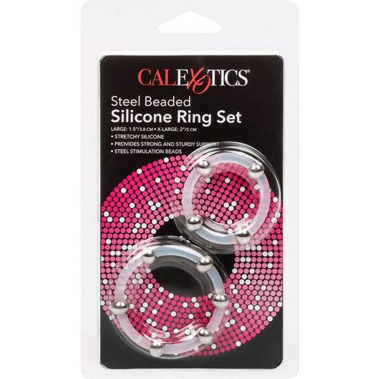 CALEXOTICS - CONJUNTO DE ANÉIS DE SILICONE COM FRESAS DE AO - Imagem 3