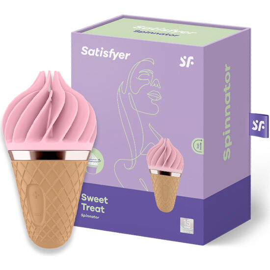 SATISFYER - SWEET TREAT SPINNATOR NEGRO - Imagem 2